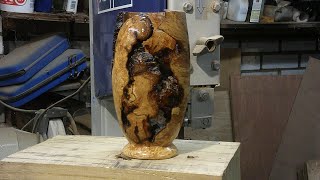 Spalted Beech Vase