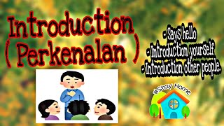 Introduction untuk siswa SD. Materi Bahasa Inggris tentang Perkenalan.