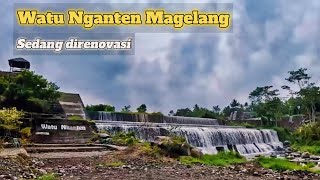 Grojogan Watu Nganten Magelang, sedang dalam proses renovasi | Wisata Magelang 2023