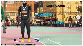 Last Game on NBA 2K20 (Emotional Goodbye)NBA 2K20 Gameplay!!!!