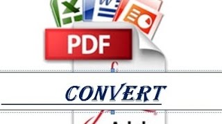 How to convert Microsoft Word, Power Point & Excel document in PDF File