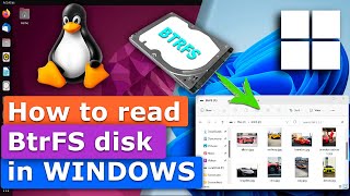 Software Tools to Read a BTRFS disk in Windows