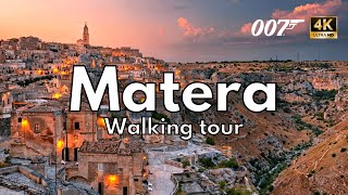 MATERA, Italia [ 4K ] PASEO A PIE  | Con subtítulos | Basílicata sur de Italia "WALKING TOUR"