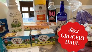 $92 Organic Grocery Haul