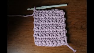 how to crochet  a Straight Edge - 2 methods