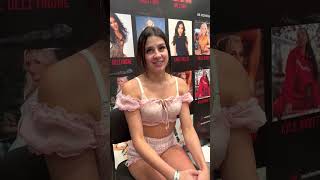 Porn star Kylie Rocket at the 2023 AVN Awards and Expo