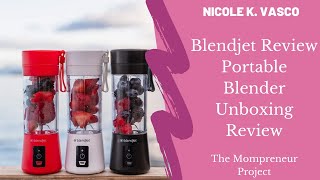 BlendJet Review | BlendJet Portable Blender Unboxing