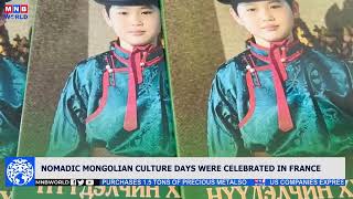 Nomadic Mongolian culture days were celebrated in France.