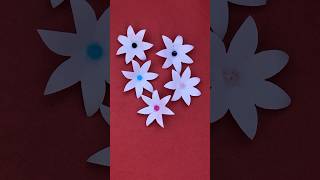 DIY paper flower craft #diy #papercraft #paper flower #shorts