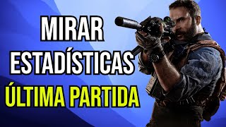 Cómo Ver Estadísticas de la Última Partida en COD BO6 Black Ops 6, PS4, PS5, Xbox One, Xbox Series S