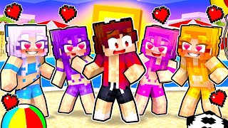 MY CRAZY FAN GIRLS Invited Me On Vacation... (Minecraft)