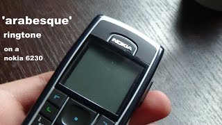 "Arabesque" ringtone on a Nokia 6230