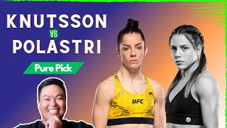 UFC Vegas 93 - Josefine Knutsson vs Julia Polastri PREDICTION