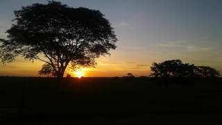 Por do sol em Andradina-sp