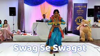 Swag se Swagat | Kathak Fusion Choreography | Anashmita Saha | Dance | Tiger Zinda Hai