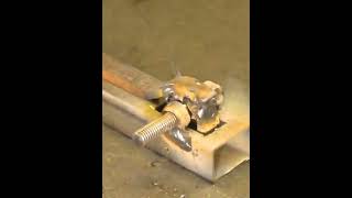 Making a Lid Opener from a Square Pipe #Shorts