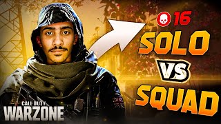 16 كيل سولو سكواد بأقوى كلاس للوار زون 🔥 | Call of duty Warzone