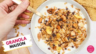 Le granola maison healthy aux fruits secs ! Une recette facile pour le petit-déjeuner