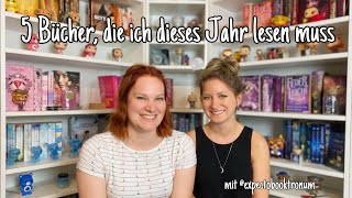 5 Bücher die ich diese Jahr noch lesen muss | mit @expectobooktronum  | rubyredbooks