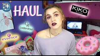 HAUL: Οικονομικά Καλλυντικά! GoldenRose, Essence κ.α |Try on|