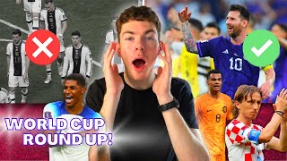 Germany Out Again! 😱| World Cup Round Up!