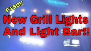 F150 Installing Grill Lights And A Light Bar