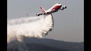 AMAZONAS después de llegar el avión supertanker