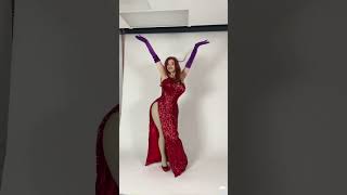 Making a Jessica Rabbit costume (aka, how I faked an hourglass body shape) 🤣