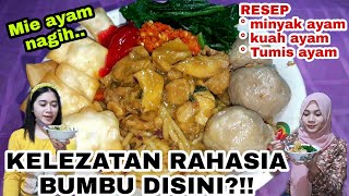 IDE JUALAN❗️INI RESEP MIE AYAM ALA PEDAGANG❗️ PEMBELI PASTI BALIK LAGI‼️