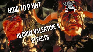 How to Paint: Bloody Valentine's Effects for Miniatures