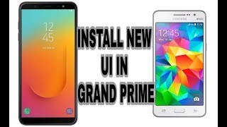 Galaxy j8 2018 ui in grand prime installation and review