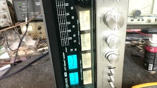 Servicing a 1978 Sansui QRX-9001 Quadraphonic receiver. part 3/3. FINAL