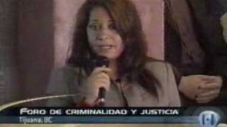 SOCIFO 05 03 10 TV AZTECA HECHOS B C  FORO DE CRIMINALIDAD Y JUSTICIA