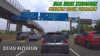 Ada Kecelakaan Tunggal di Ruas Tol CAWANG CIKUNIR Japek - Oktober 2020