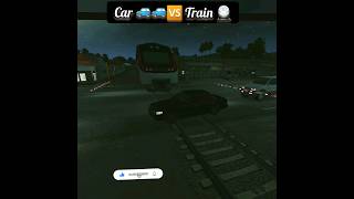 BMW Car 🚘🆚️Train 🚆#bussimulator #bussimulatorindonesia #bussid #ytshorts #viral#shorts #trending tre