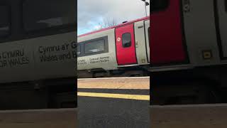 Tfw Class 175 114 Approaching Bridgend Railway Station#shorts#youtubeshorts#uk#transport#train#gwr