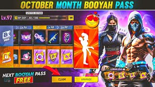 October Booyah Pass 2024 | November Booyah Pass Free Fire 2024 | Next Booyah Pass Free fire