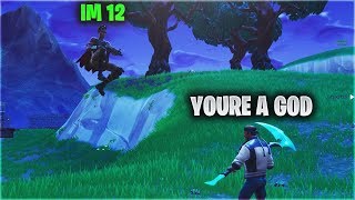 A 12 year old carried me in Fortnite