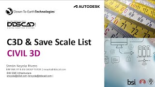 Civil 3D and CAD Software, Save Scale List, Configuration, only with a whisky!