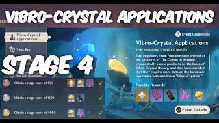 Vibro-Crystal Applications Stage 4 | First try | Genshin