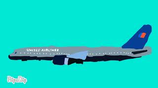 United Airlines 93 - crash animation