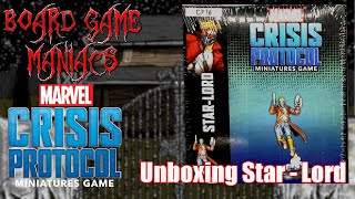 Marvel Crisis Protocol - Unboxing Star Lord - BoardGameManiacs