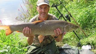 BIG BARBEL FISHING ON THE RIVER TRENT AT FISKERTON  - VIDEO 58