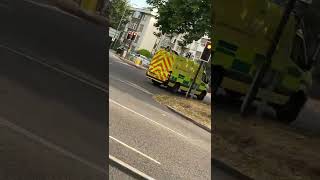 Ambulance IRU responding to call