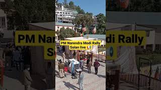 pm Modi Rally solan today#modi #pmmodi #rally #solan#spitivalley #hrtc #kinnour#spiti #kalkashimla