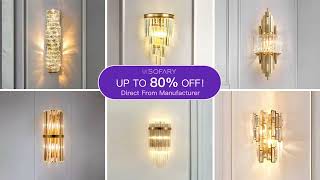 Transform Your Home with Sofary Crystal Wall Sconces—Stylish & Affordable | Sofary Lighting