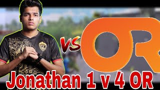 @JONATHANGAMINGYT 1 v 4 OR | Jonathan 1 v 4 Orange Rock