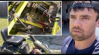 Ryobi Mower Charger Issue Fixed! Replacing the Charger Lockout Circuit and Charging Port