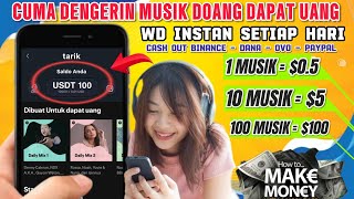 Cara Baru🤑Dapat Uang Gratis Cuma Dengerin Musik Doang - Cari Uang di internet 2024