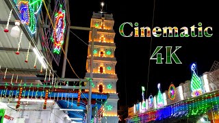 4K HDR Videos | Nagore Dargah நாகூர் தர்கா Cinematic  [ Kandhuri Festival - 464 கந்தூரி விழா 2021 ]